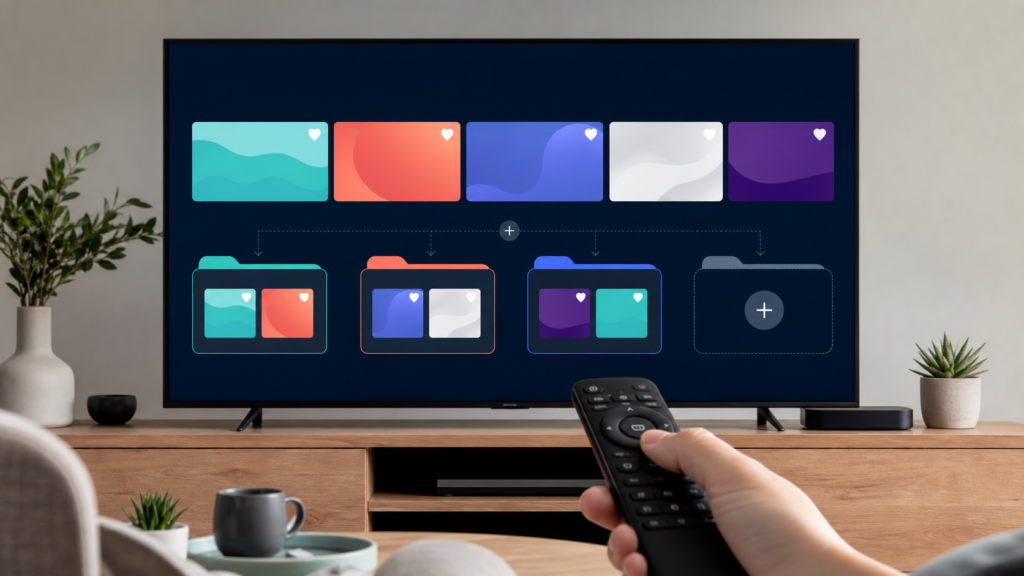 How to Organize IPTV Favorites and Channel Groups Remote organizing generic TV channel groups into favorites