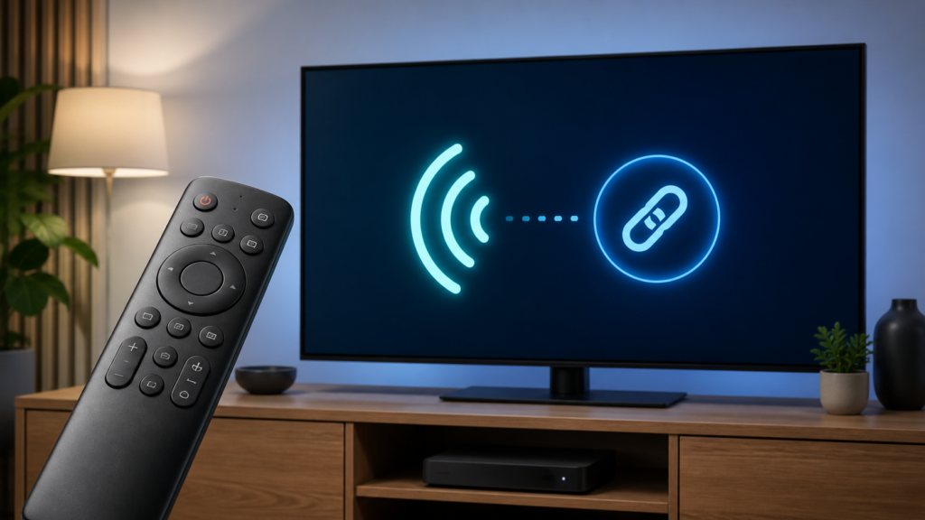 Generic streaming device and Bluetooth audio troubleshooting illustration