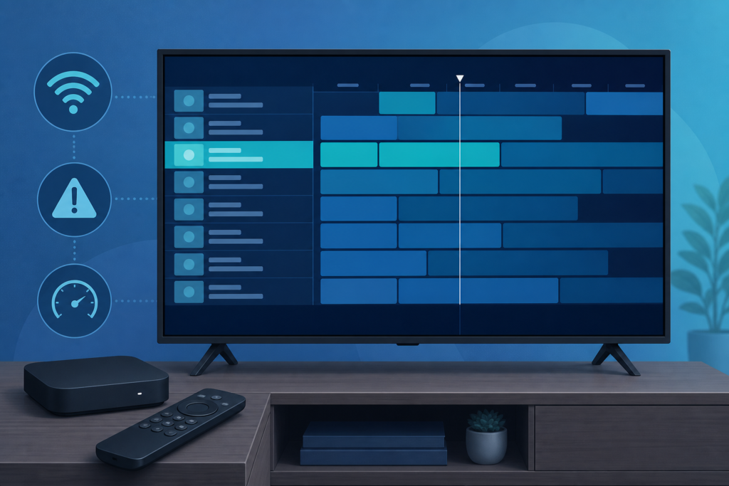 IPTV duplicate channel list