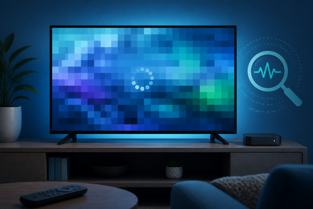 IPTV pixelated picture diagnostics