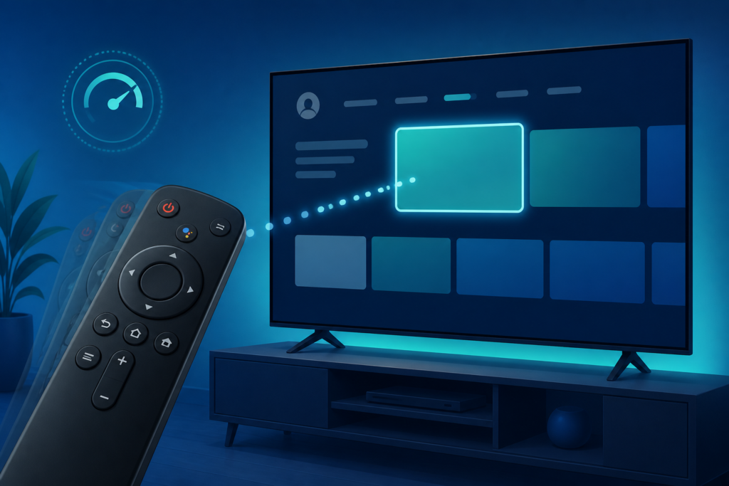 IPTV remote navigation delay