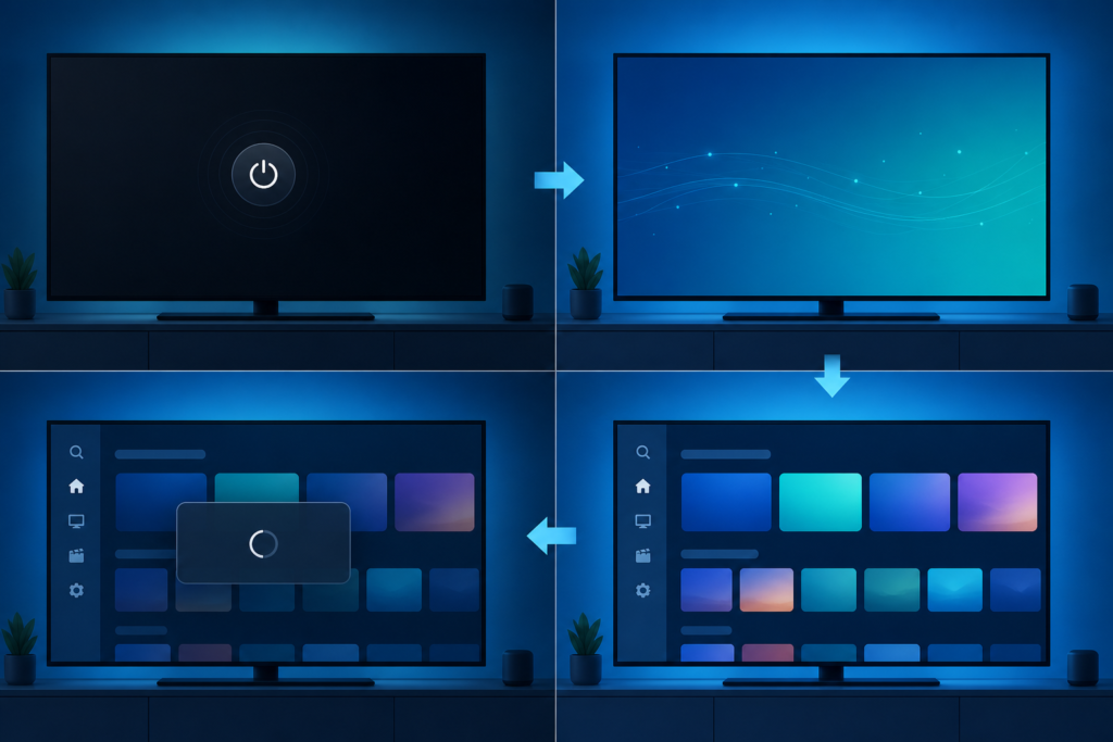 IPTV app closes after standby checks