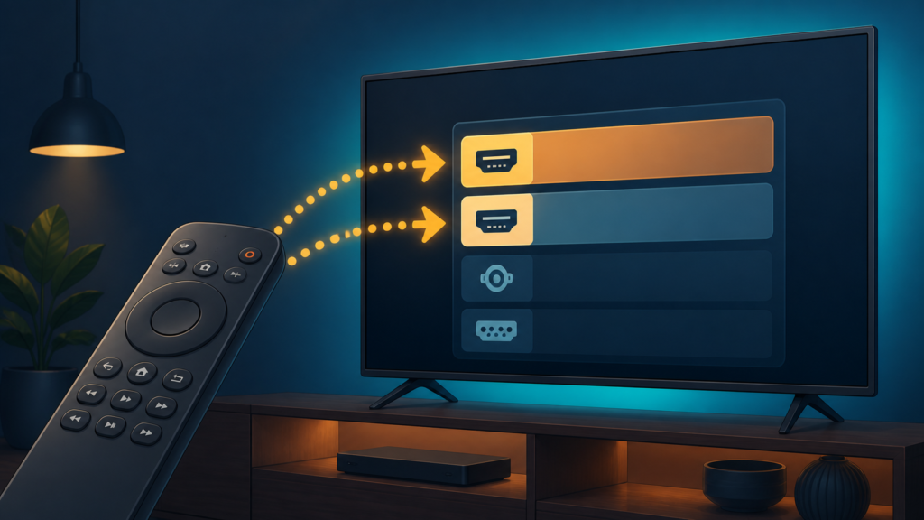 IPTV Remote Double Pressing: Button and Device Checks Generic streaming remote duplicate input troubleshooting illustration