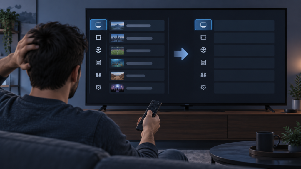 IPTV Channel List Blank After Category Switch on Android TV: Safe Checks Generic Android TV IPTV blank channel list after category switch