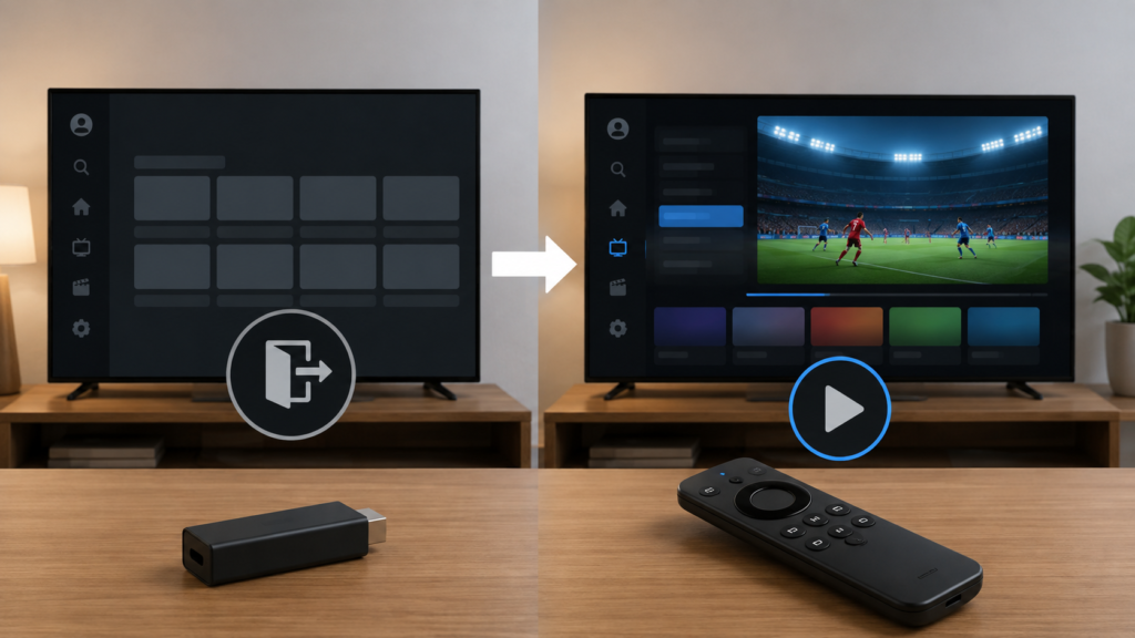 IPTV Player Keeps Returning to the Same Channel on Firestick: Safe Checks Firestick IPTV player reopening the same generic channel after exit