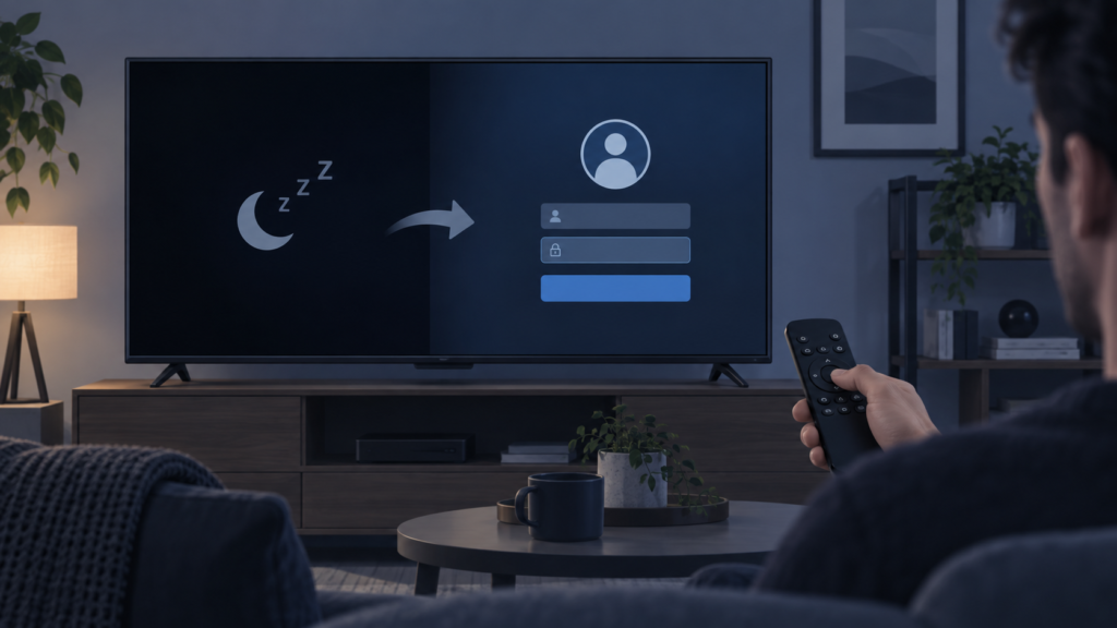IPTV App Logs Out After Standby on Smart TV: Safe Checks Generic Smart TV IPTV app login after standby