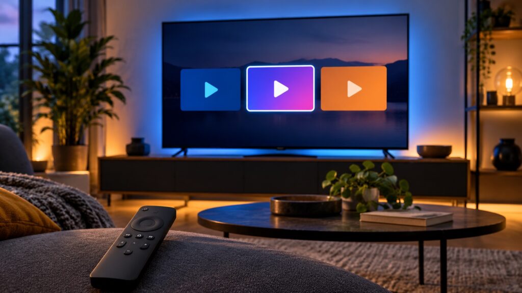 M3U Playlist Groups Missing After Import? Safe Checks Tablet with abstract playlist category rows feeding a television channel grid